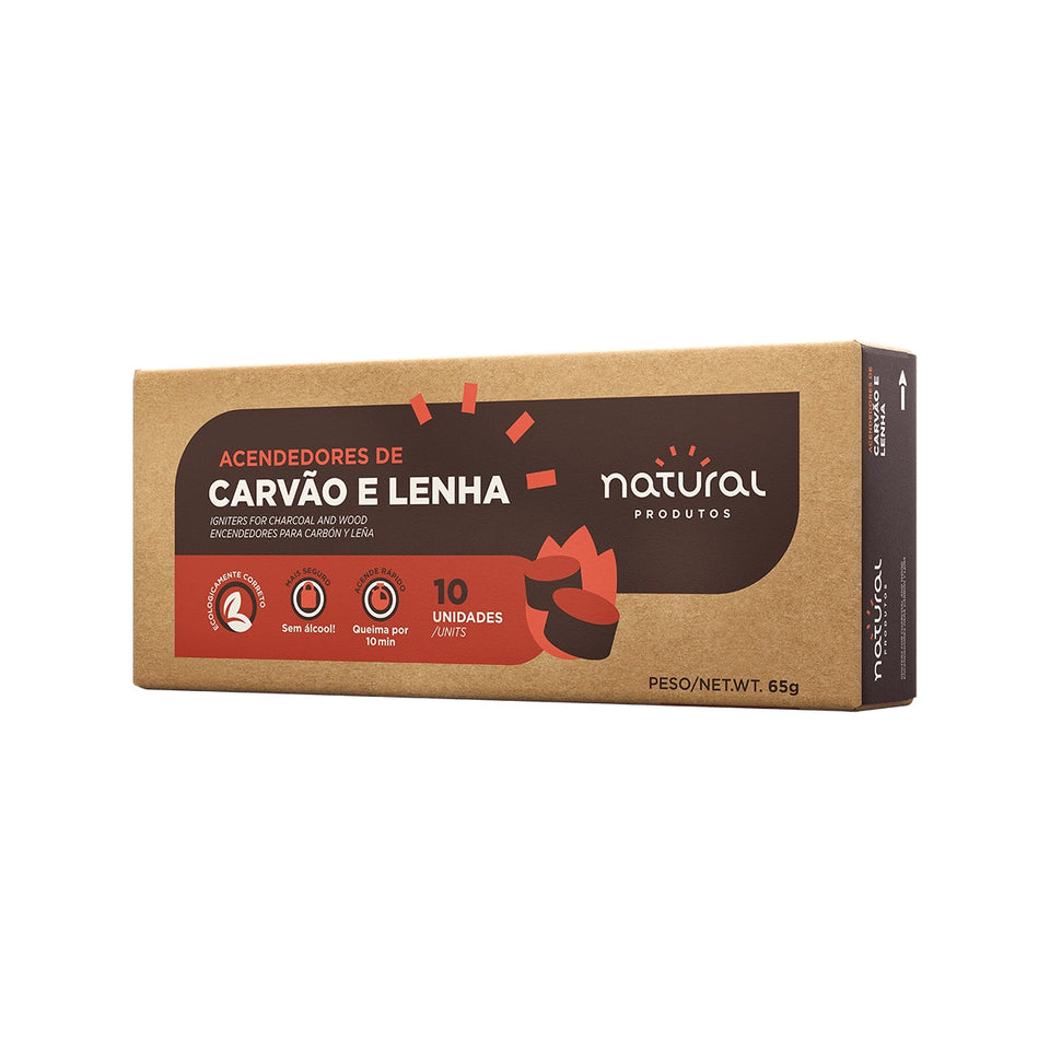 Acendedor de Carvão e Lenha