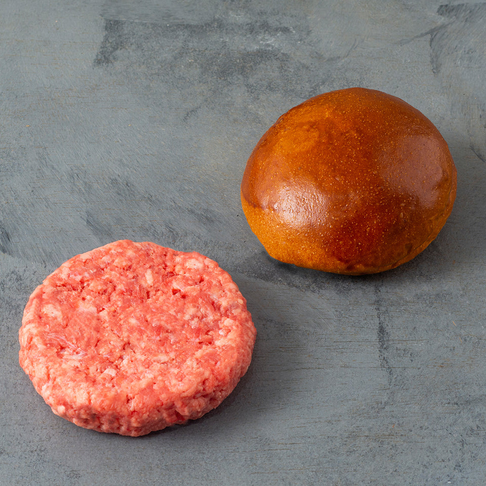 Kit Pão e Carne - Burger de Brisket 481 (4 un.)