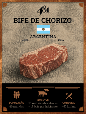 Bife de Chorizo 481 Congelado