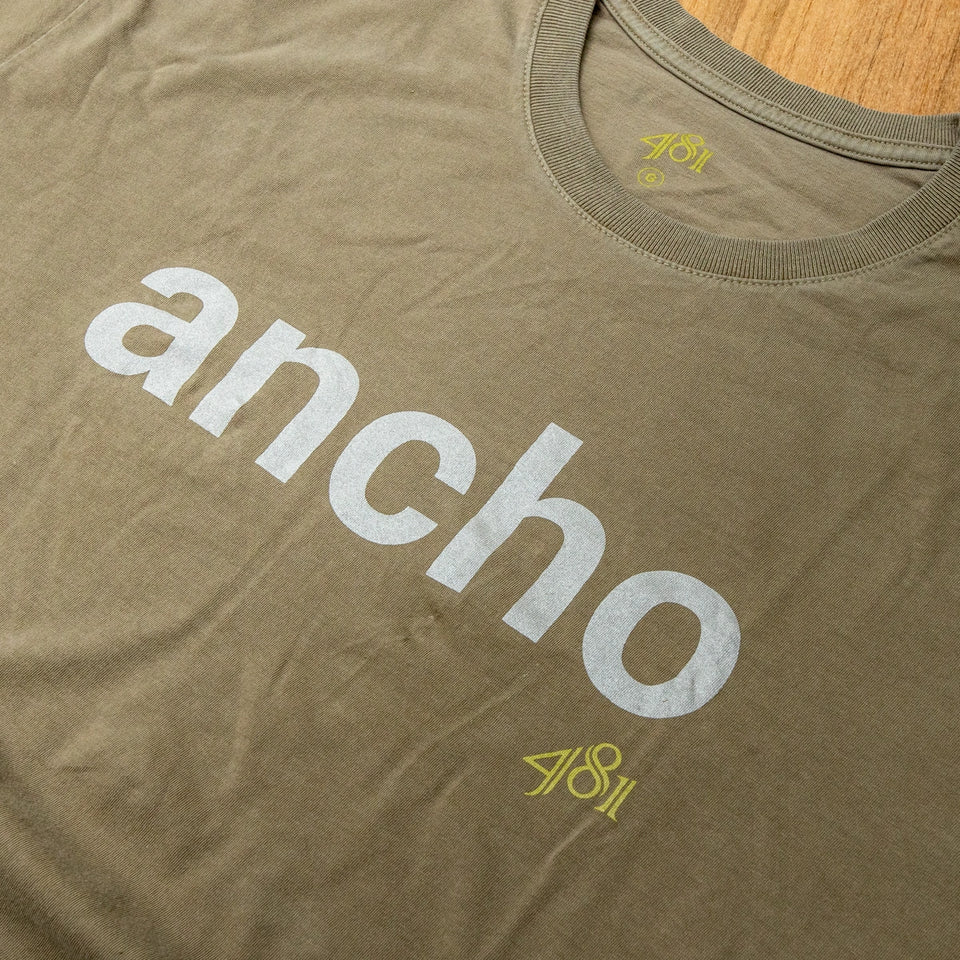 Camiseta 481 - Ancho - Verde Musgo