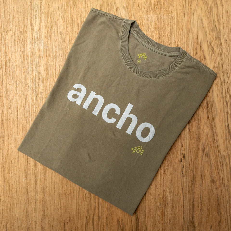 Camiseta 481 - Ancho - Verde Musgo