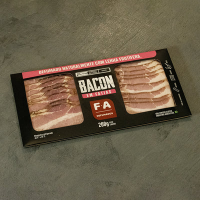 Bacon Defumado em tiras Famiglia Artigianale