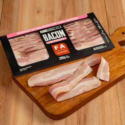 Bacon Defumado em tiras Famiglia Artigianale