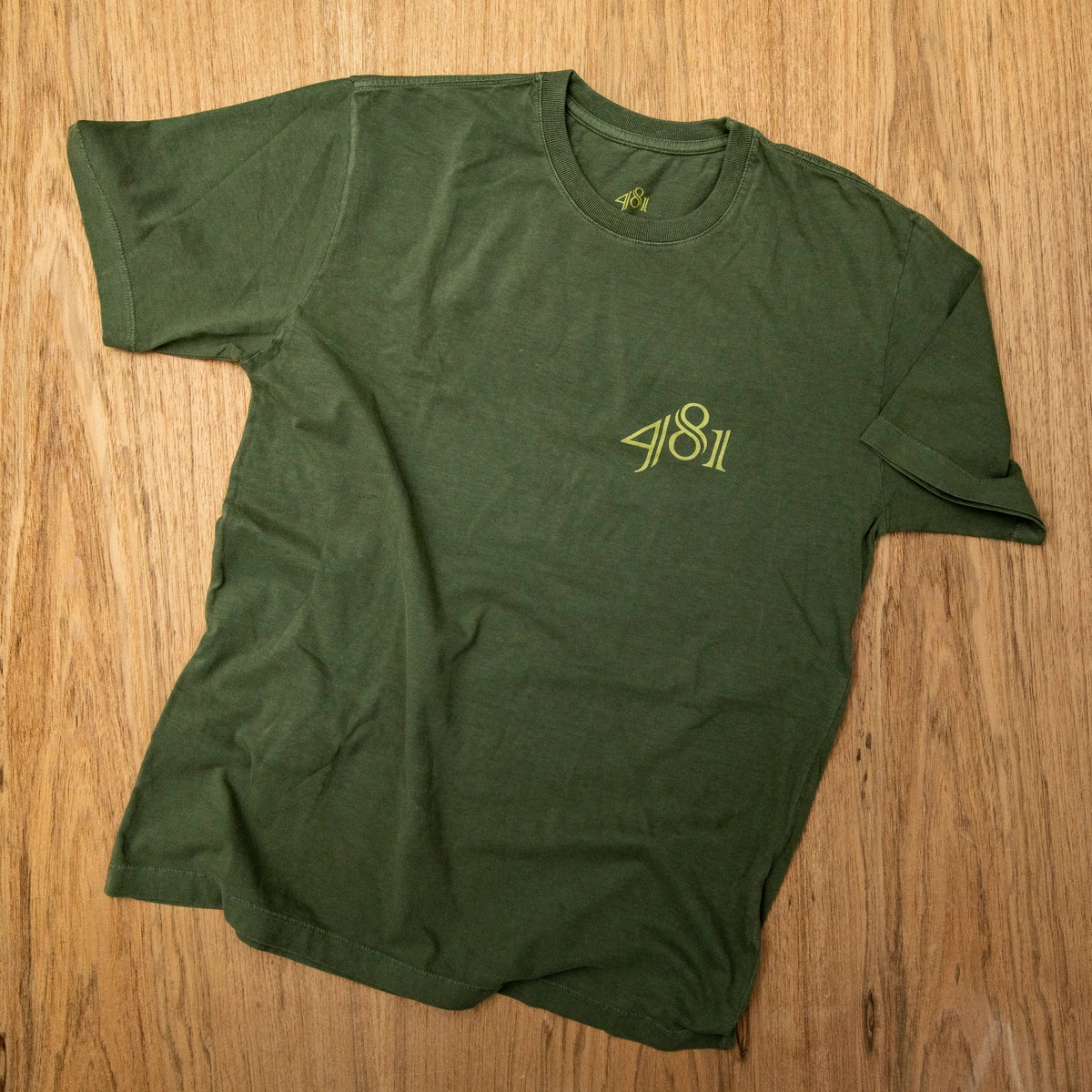 Camiseta 481 - Minimalista - Verde Militar