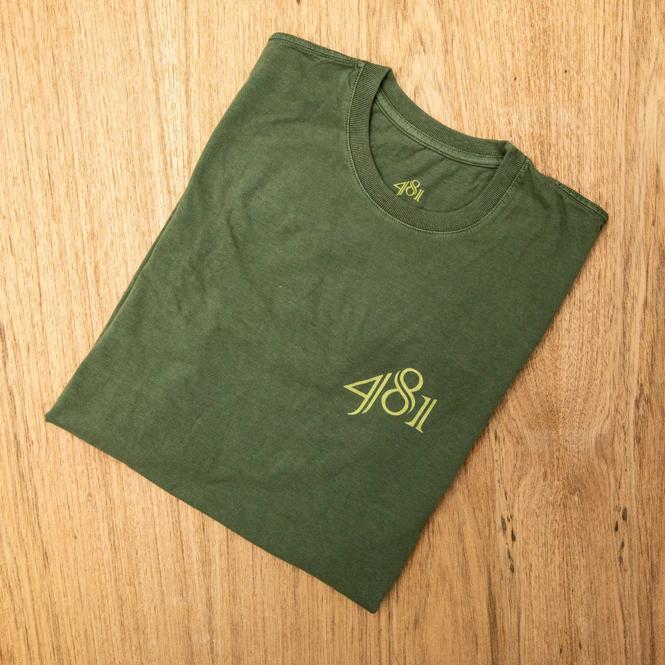 Camiseta 481 - Minimalista - Verde Militar