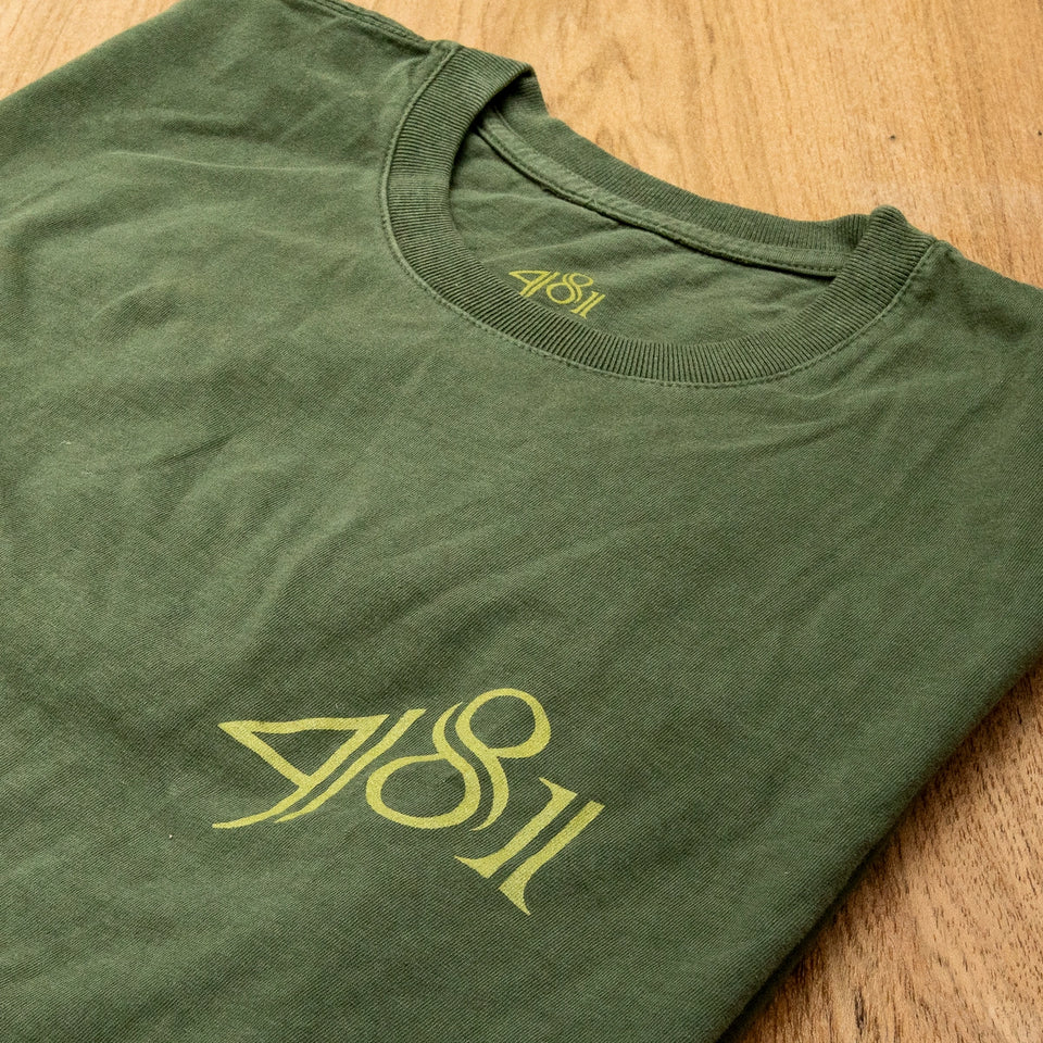 Camiseta 481 - Minimalista - Verde Militar