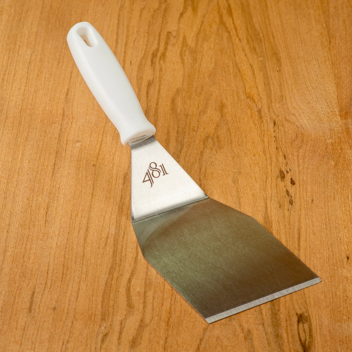Espátula Inox com degrau para burger