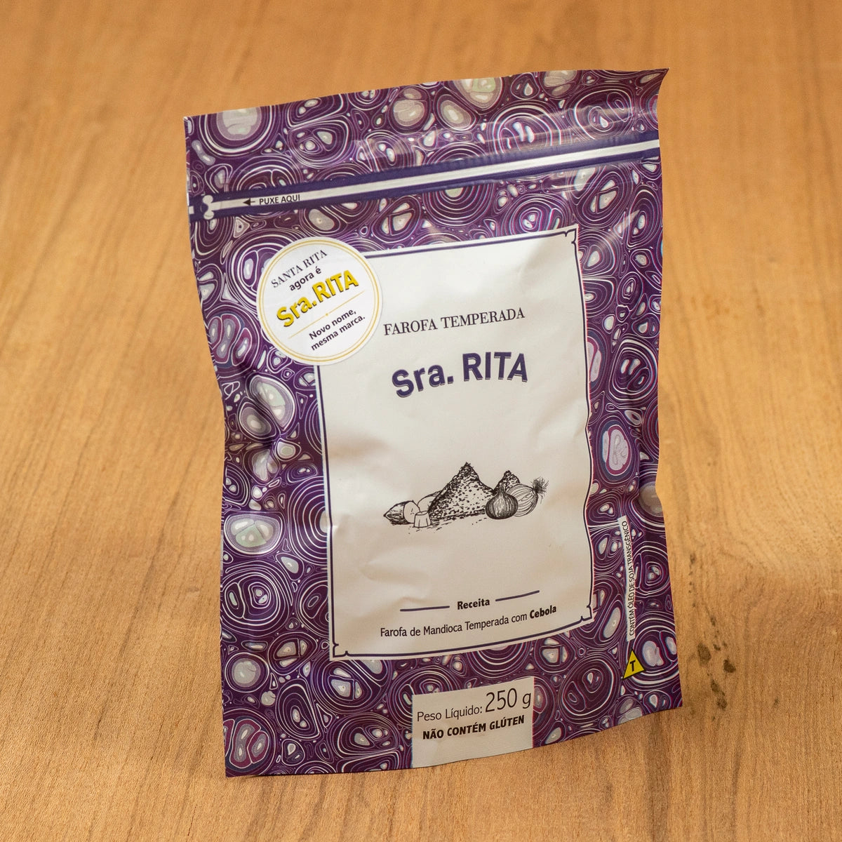 Farofa Especial com Cebola Santa Rita