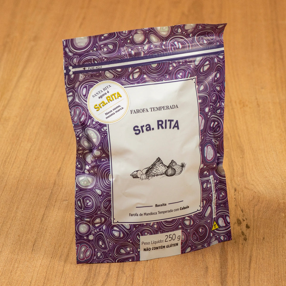Farofa Especial com Cebola Santa Rita