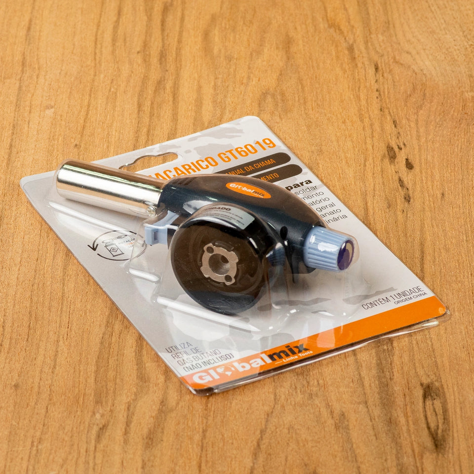 Maçarico Globaltools + Gás NTK