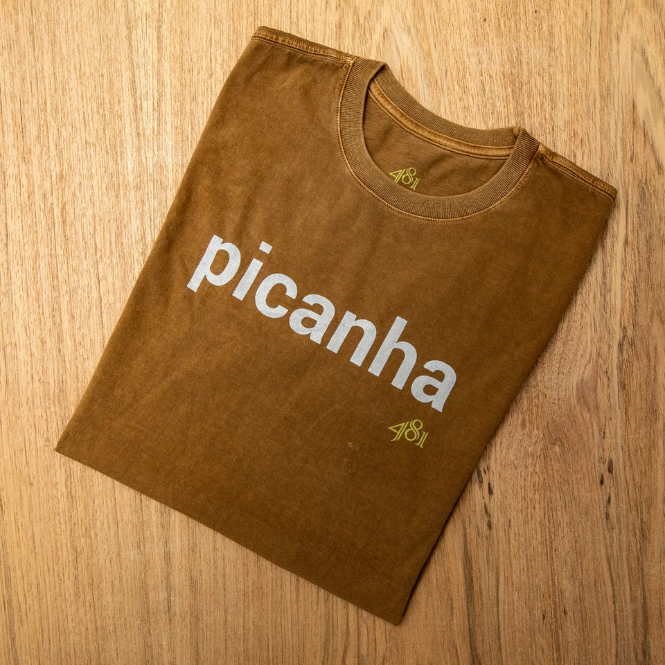 Camiseta 481 - Picanha - Caramelo