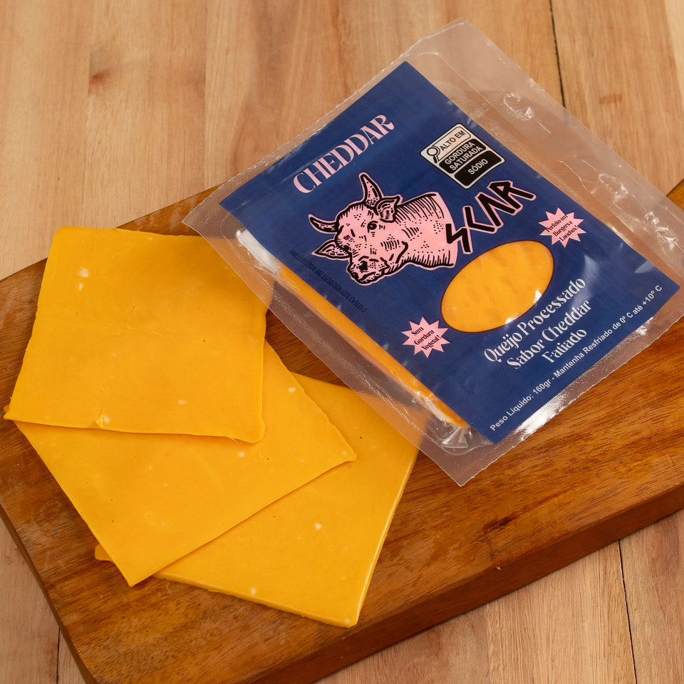 Cheddar Inglês -  Scar Queijos Interfolhados
