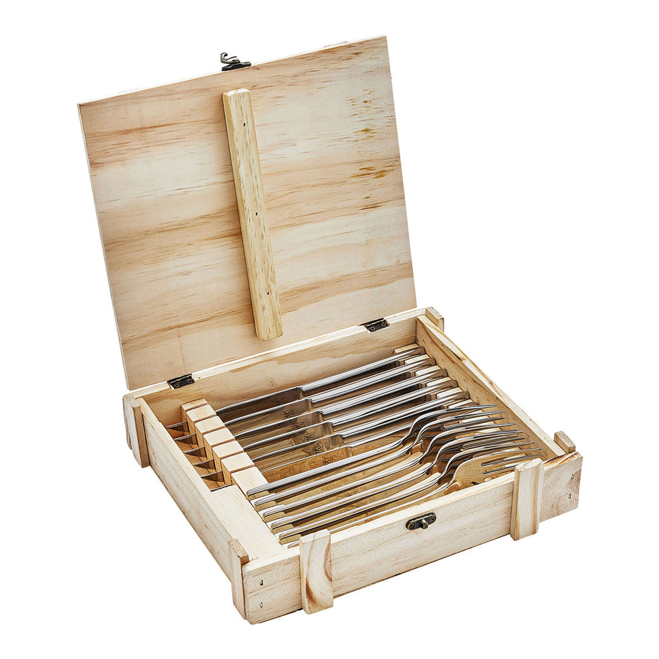 Conjunto garfo e facas para carnes em Aço Inoxidável, 12 PCS, Zwilling Specials