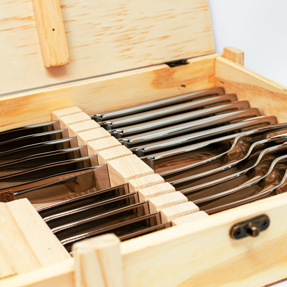 Conjunto garfo e facas para carnes em Aço Inoxidável, 12 PCS, Zwilling Specials