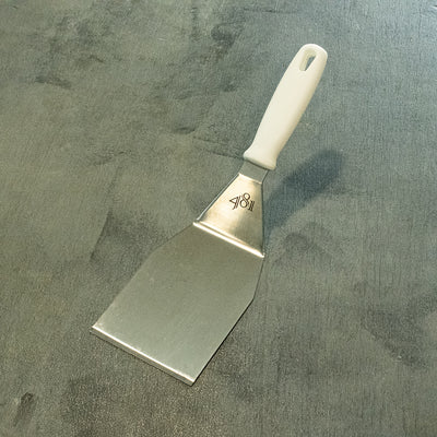 Espátula Inox com degrau para burger
