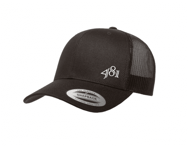 BONÉ  481 FLEXFIT® PRETO LOGO PEQUENO