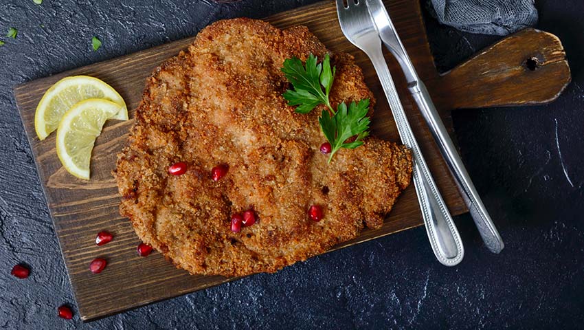 como fazer bife a milanesa no forno