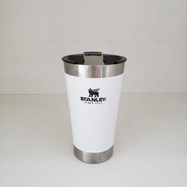 COPO TÉRMICO 481 BRANCO COM TAMPA E ABRIDOR STANLEY - Image 2